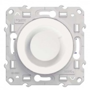 Светорегулятор универсальный 20-420Вт поворотный Odace белый