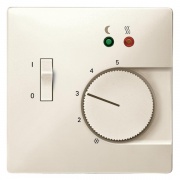 Накладка терморегулятора теплого пола с выключателем System Design Merten бежевый