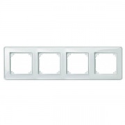 Рамка 4-ая M-Creativ Merten прозрачный