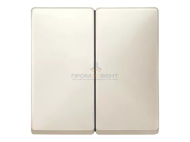 Клавиша двухклавишного выключателя Merten System M Бежевый