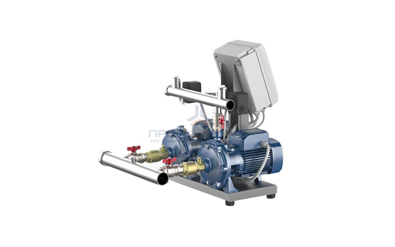 Насосная станция Pedrollo COMBIPRESS CB2-2CP 32/200C - 2x3.0кВт(3x230/400В,Qmax 500л/мин,Hmax 66,5м)