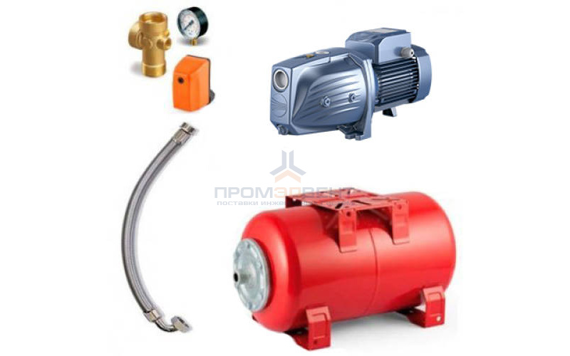 Насосная станция Pedrollo HYDROFRESH JSWm 3CL -N-24CL - 1,10кВт (Qmax 160 л/мин, 1x230В, с/х)