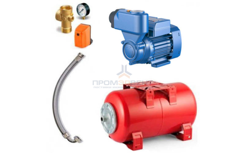 Насосная станция Pedrollo HYDROFRESH PKSm 80-50 CL - 0,75 кВт (Qmax 40 л/мин, 1x230В)