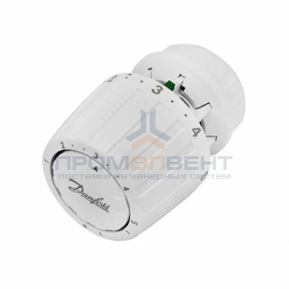 Головка термостатическая Danfoss RTR 7091 - клеммное соединение (регулировка 0–26°C, цвет белый)