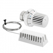 Головка термостатическая Oventrop Uni XH - M30x1.5 (0-28°C, с выносным датчиком 2 м., цвет белый)