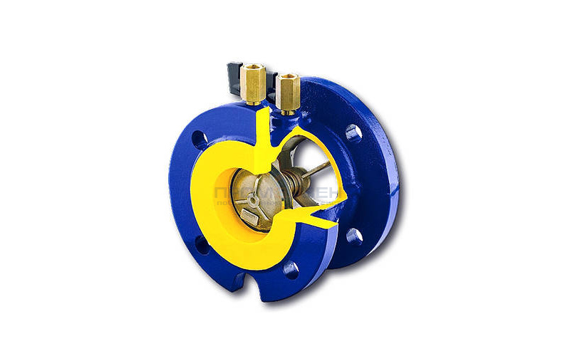 Клапан обратный дисковый Zetkama 408 A - Ду100 (ф/ф, PN16, Tmax 70°C, исполнение №53)