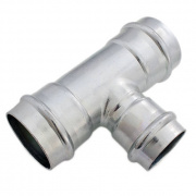 Тройник равнопроходной Conex Banninger PC 5130 - 22 (оцинкованная сталь)