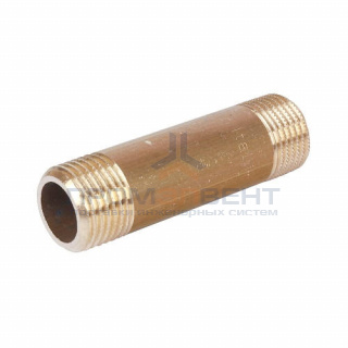 Удлинитель резьбовой STOUT - 1"1/4 длина 330 мм (НР/НР, латунь без покрытия)