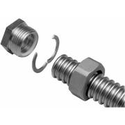 Комплект концевого фитинга из латуни Meibes FixLock Ду25 1" (внутренняя резьба)