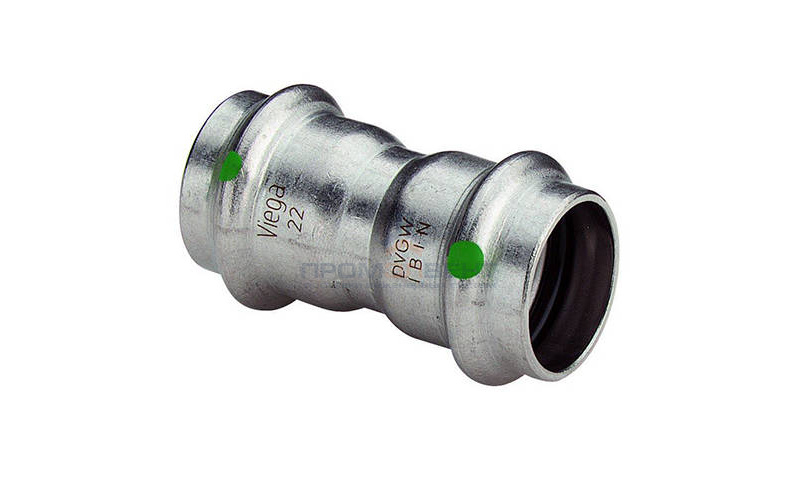 Муфта Viega Sanpress Inox 2315 - 28 (нержавеющая сталь)