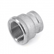 Муфта латунная резьбовая переходная STOUT - 2" x 3/4" (никелированная)