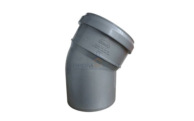 Отвод 30° СИНИКОН Standart - 50 (для системы внутренней канализации)