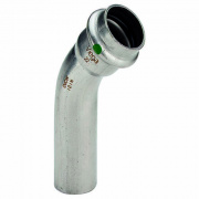 Отвод 45° Viega Sanpress Inox 2326.1 - 18 (нержавеющая сталь)