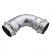 Отвод 90° Conex Banninger PC 5002 - 42 (оцинкованная сталь)