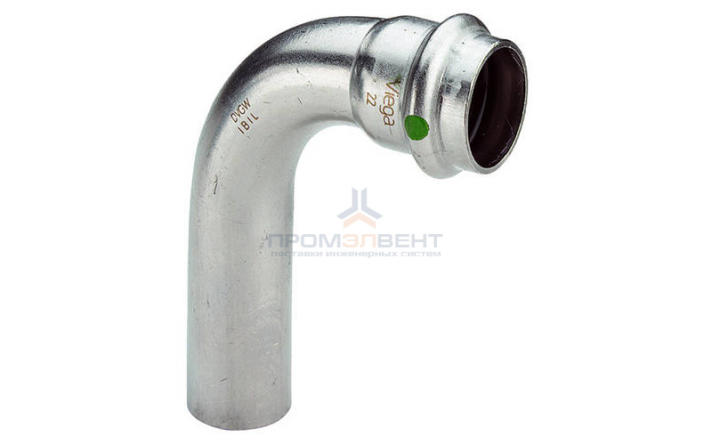 Отвод 90° Viega Sanpress Inox 2316.1 - 18 (нержавеющая сталь)