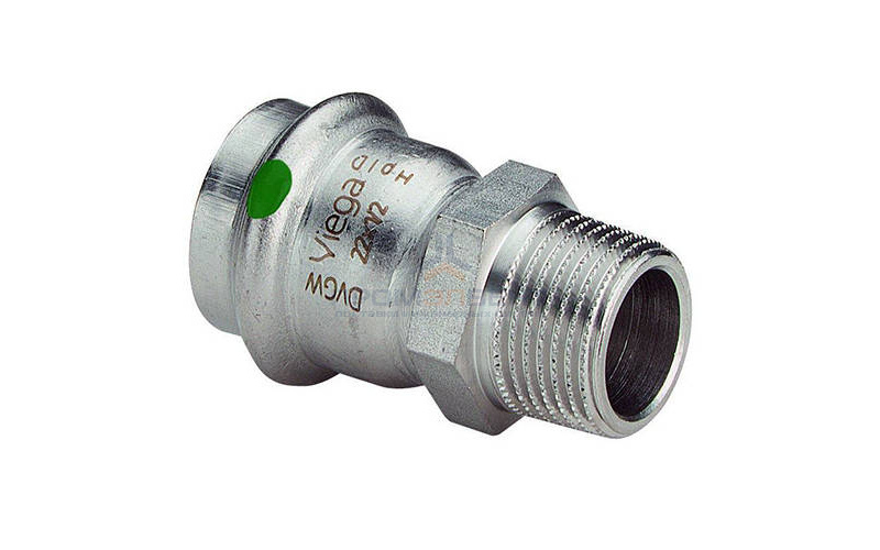 Переход на наружную резьбу Viega Sanpress Inox 2311 - 18 x 3/4