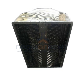 Зонт  700х 700х400 с лабиринтным ЖУ из нержавеющей стали