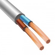 Провод ПВСнг(А)-LS 2х2,5 белый малодымный ГОСТ 7399 (БРЭКС)