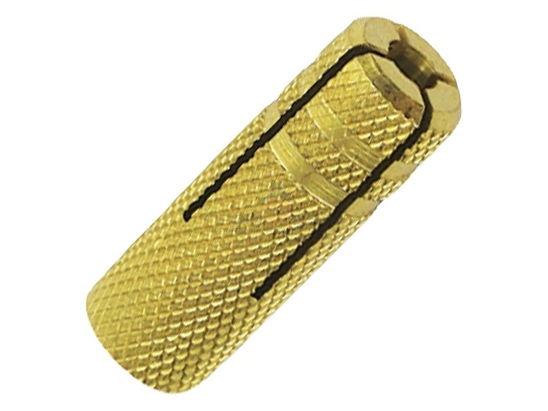 Латунный разрезной анкер М10 забивной DKC