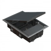 Люк Simon SF200-1 на 2 S-модуля (4 модуля 45х45мм), 250х178мм, глубина 69мм, серый