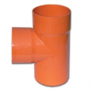 Тройник для двустенных труб,90°, полипропилен, д.63 мм DKC