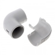 Соединитель угловой разборный для труб ПВХ d25мм [уп. 30шт]