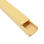 Кабель-канал 60х40 Сосна Промрукав 2м/шт [уп. 40м] (кабельный короб)