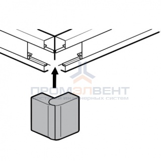 Внешний угол 24x14мм Legrand METRA