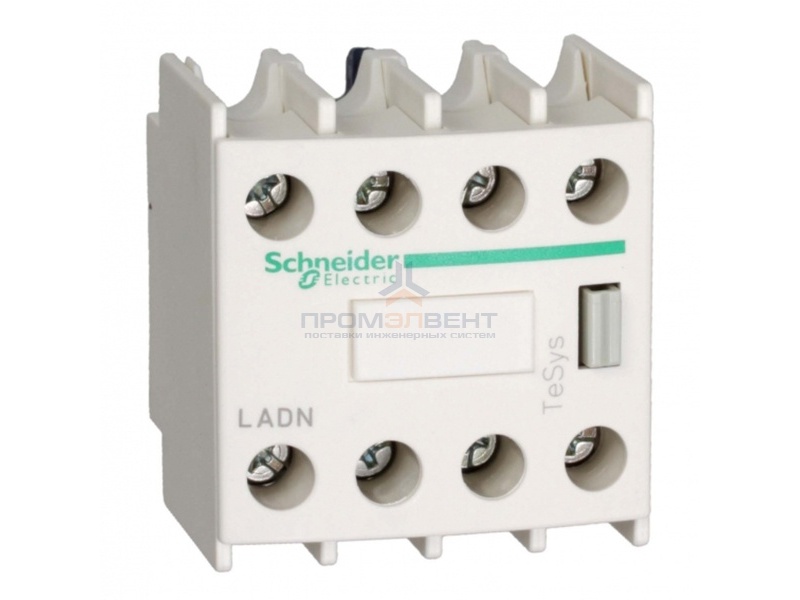 Контактный блок фронтальный Schneider Electric TeSys D 4НО