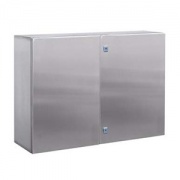Навесной шкаф CE из нержавеющей стали (AISI 316), двухдверный, 800 x 1000 x 200мм, без фланца