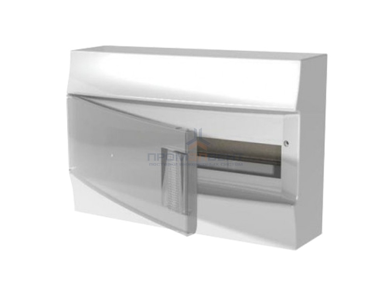 Бокс настенный ABB Mistral41 18М прозрачная дверь с клеммным блоком