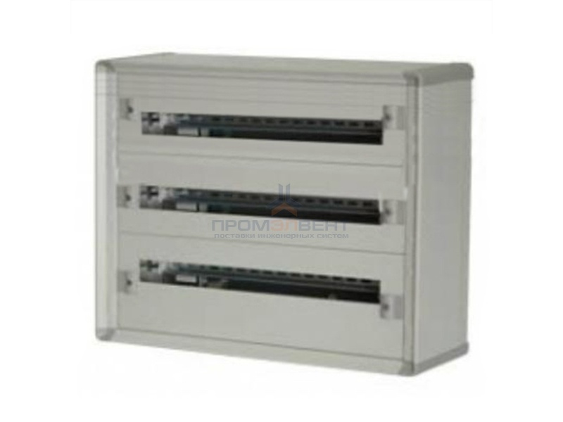 Шкаф пластиковый Legrand XL3 160 накладной на 72 (3х24) модуля с шиной без двери